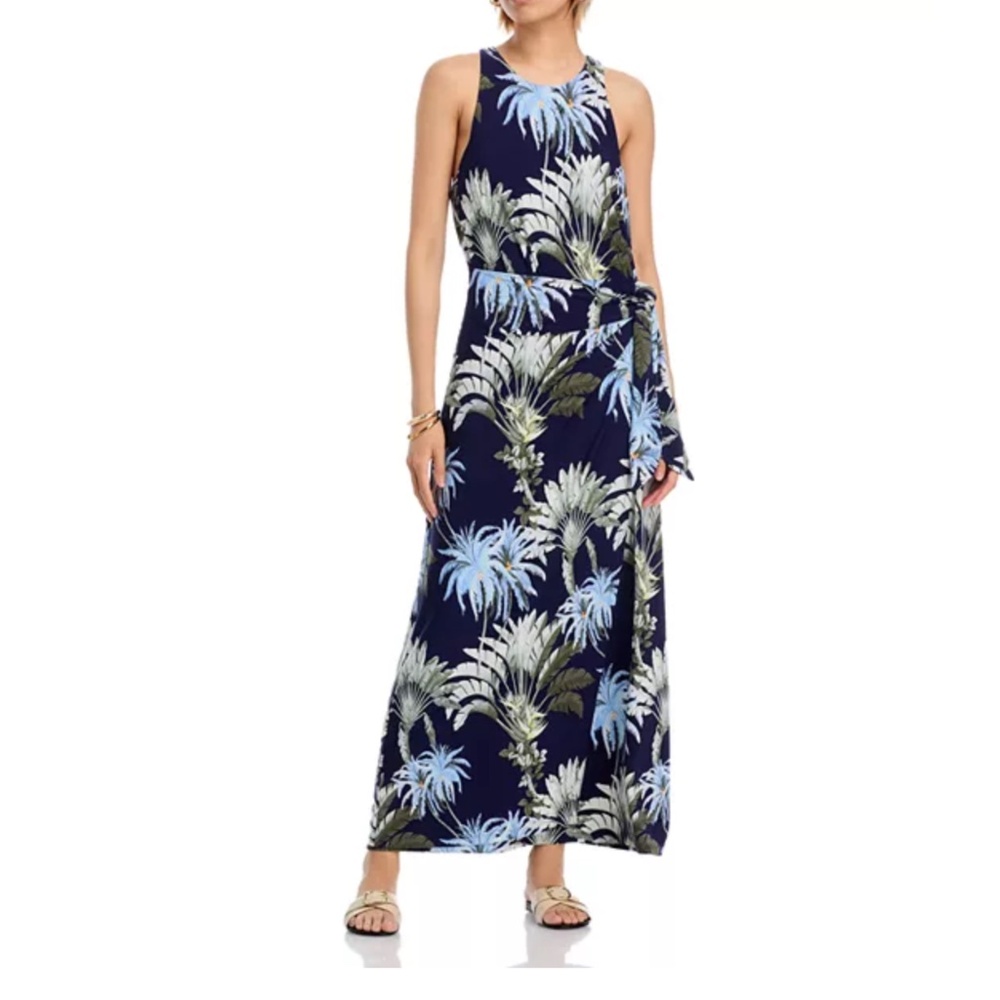 Tommy Bahama - Palm Print Halter Maxi Dress